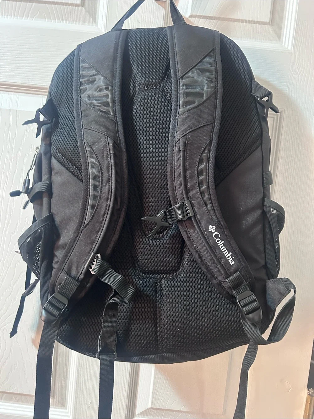 Columbia Black Backpack with Georgia G Logo